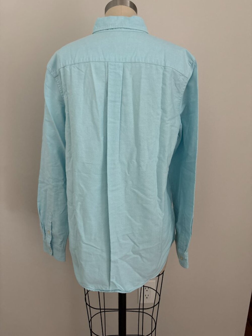 Polo Ralph Lauren Boys Blue Big Pony Oxford Button Down Shirt Preppy XL (18-20) - Picture 8 of 9
